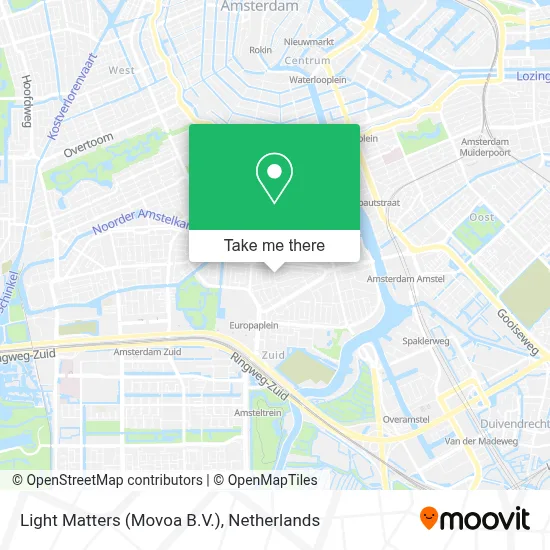 Light Matters (Movoa B.V.) map
