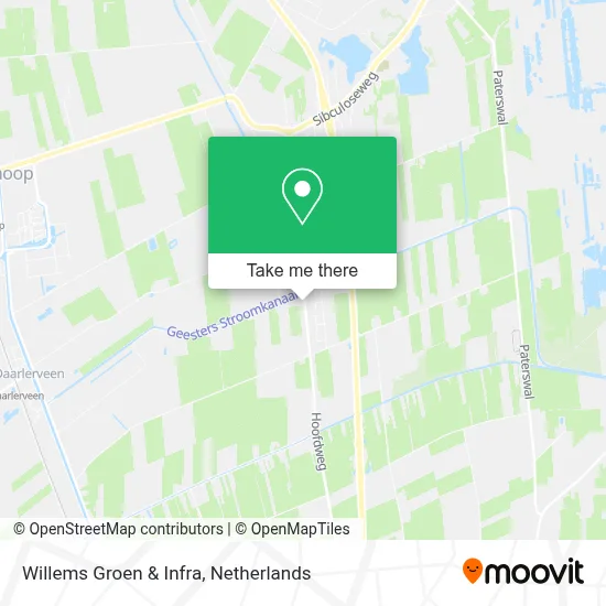 Willems Groen & Infra map