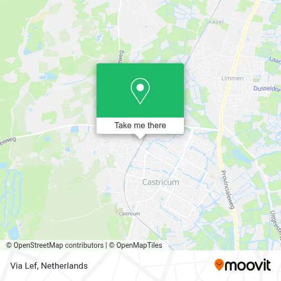 Via Lef map