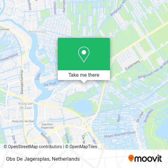 Obs De Jagersplas map