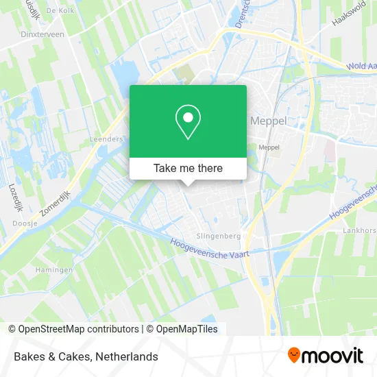 Bakes & Cakes map