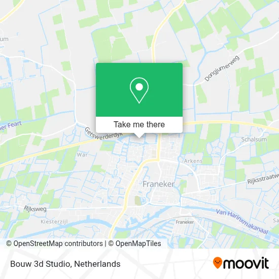 Bouw 3d Studio map