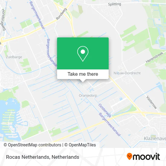 Rocas Netherlands map