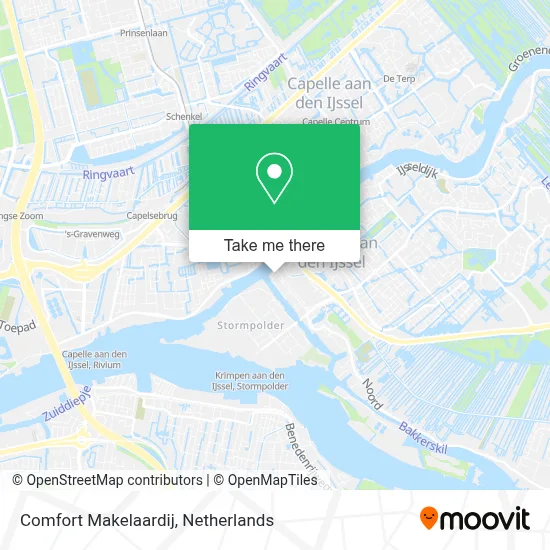 Comfort Makelaardij map