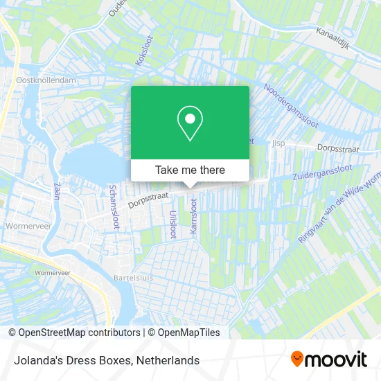 Jolanda's Dress Boxes map
