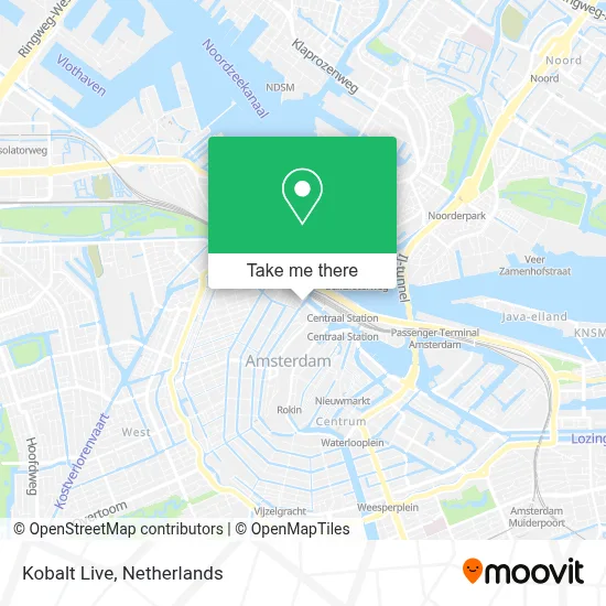 Kobalt Live map