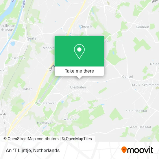An 'T Lijntje map