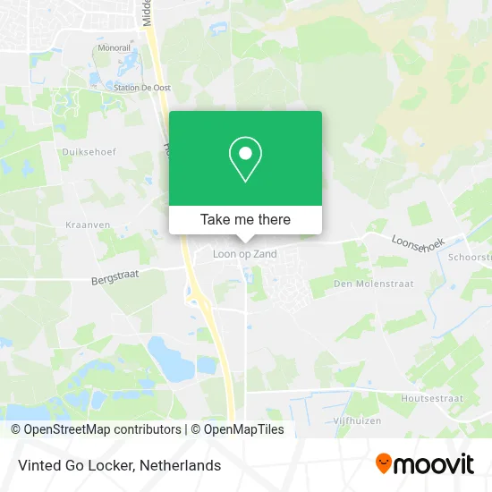 Vinted Go Locker Karte