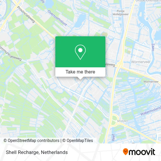 Shell Recharge map