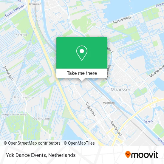 Ydk Dance Events map