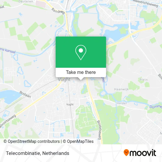 Telecombinatie map