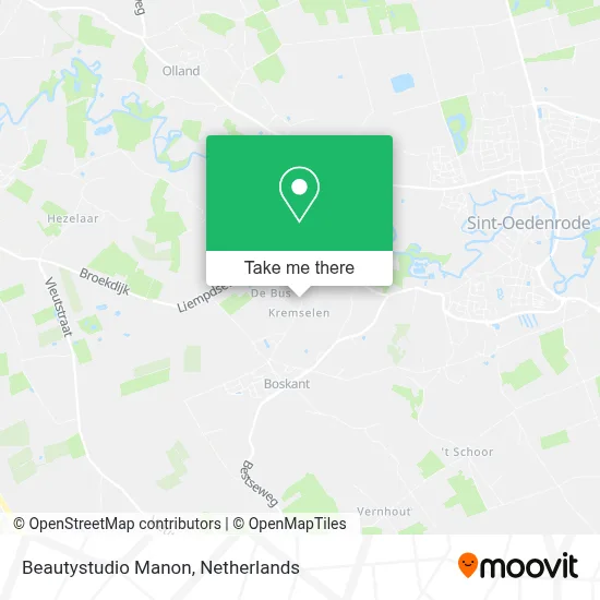 Beautystudio Manon map