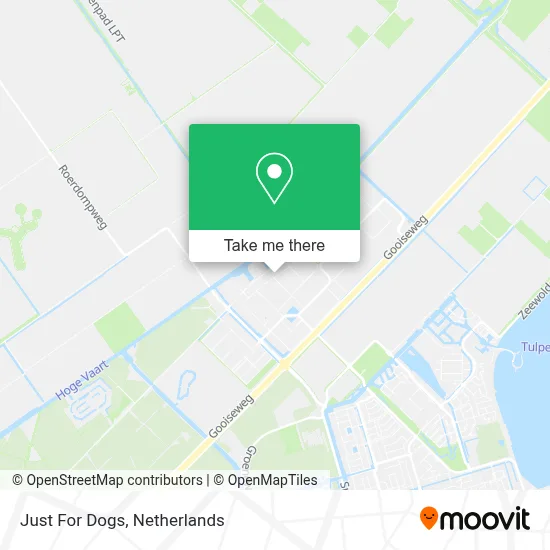 Just For Dogs map
