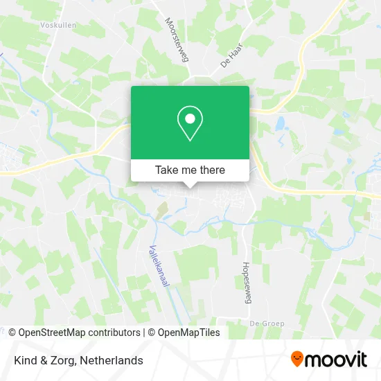 Kind & Zorg map