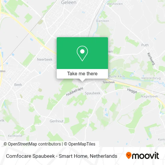 Comfocare Spaubeek - Smart Home Karte