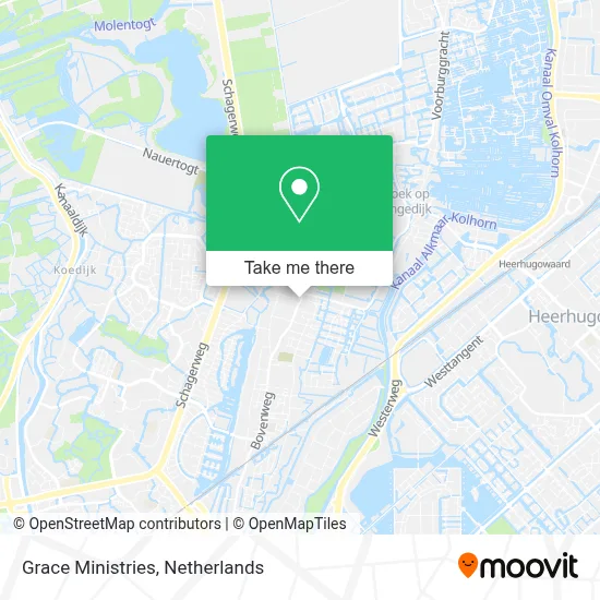 Grace Ministries map