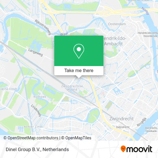 Dinel Group B.V. map