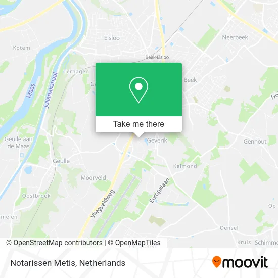 Notarissen Metis map