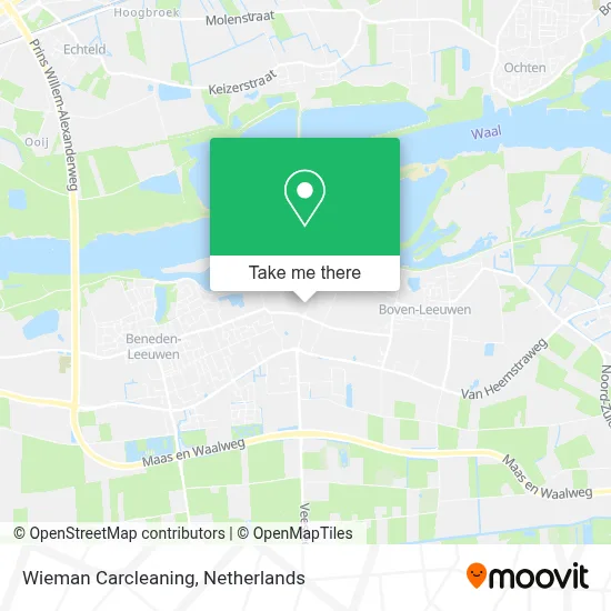 Wieman Carcleaning map