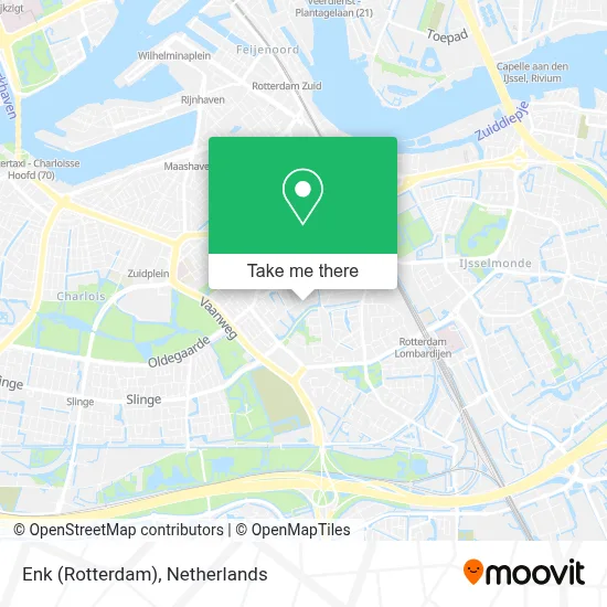 Enk (Rotterdam) map