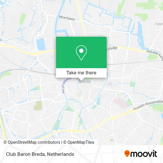 Club Baron Breda Karte