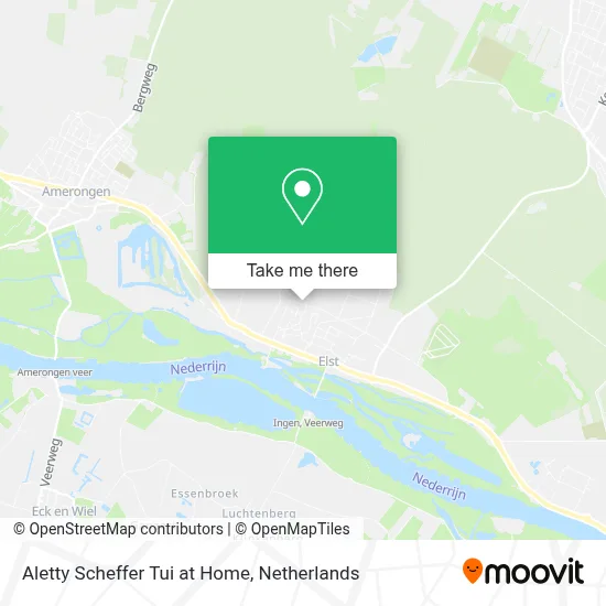Aletty Scheffer Tui at Home map