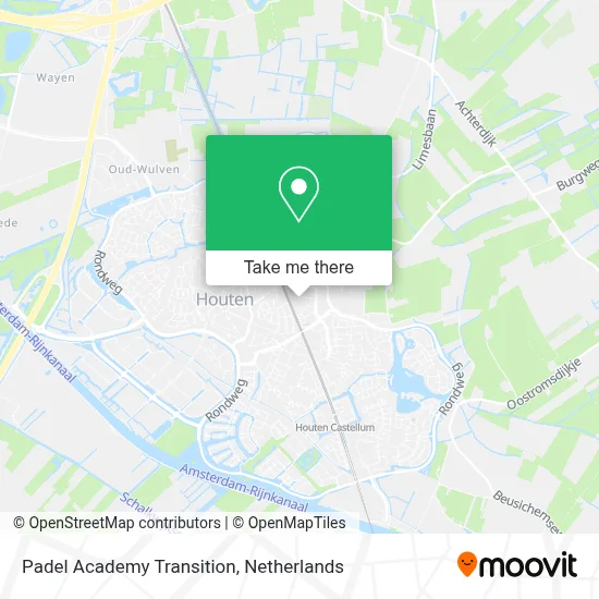 Padel Academy Transition map