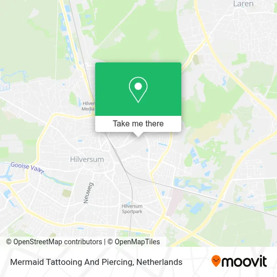 Mermaid Tattooing And Piercing map