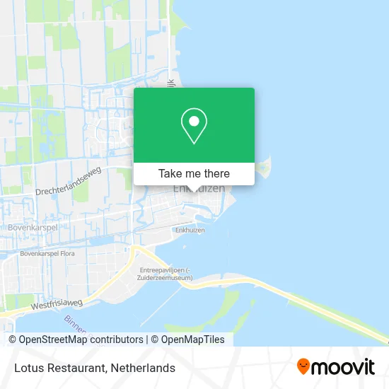 Restaurant Lotus map