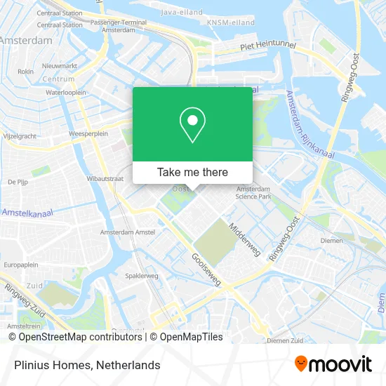 Plinius Homes map