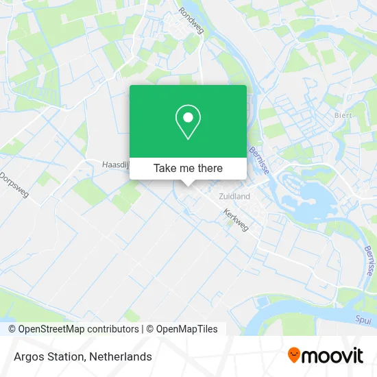 Argos Station map