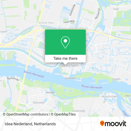 Idea-Nederland map