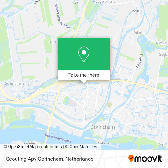 Scouting Apv Gorinchem map