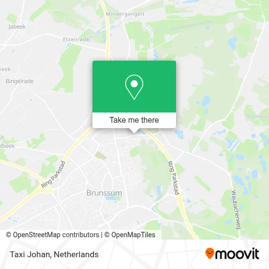 Taxi Johan map