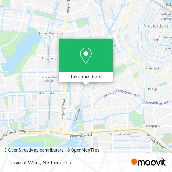 Thrive at Work map