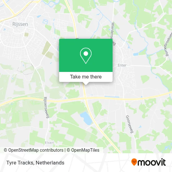 Tyre Tracks map