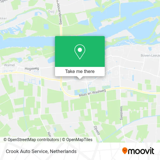 Crook Auto Service map