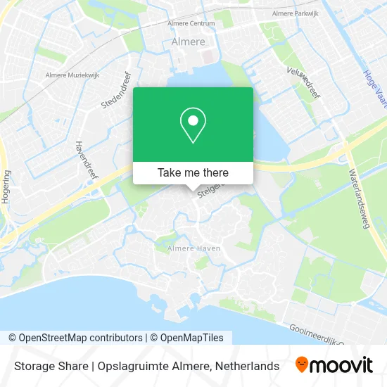Storage Share | Opslagruimte Almere map