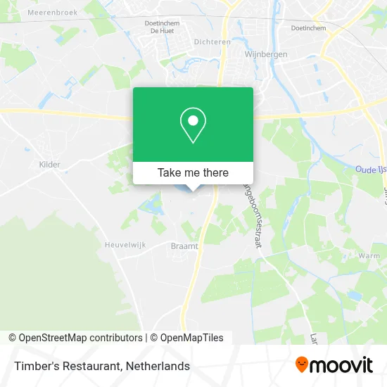 Timber's Restaurant map