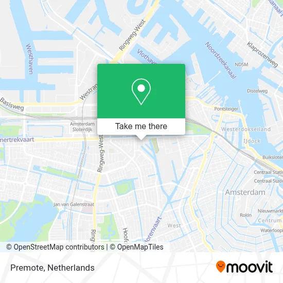 Premote map