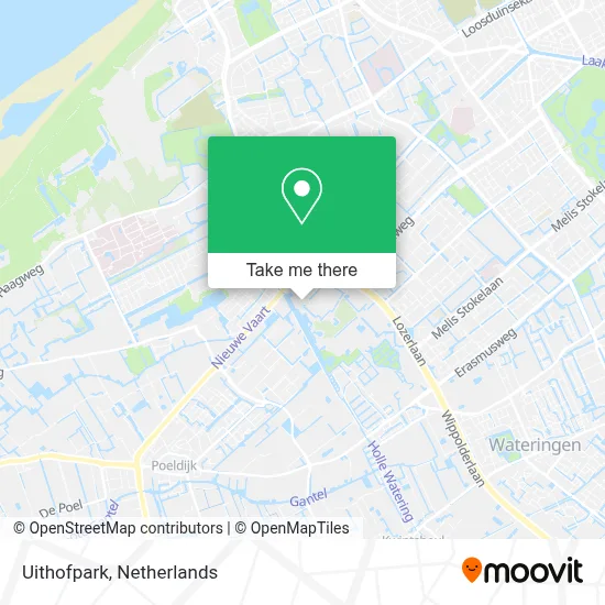 Uithofpark map