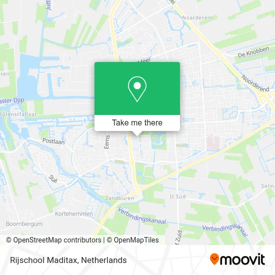 Rijschool Maditax map