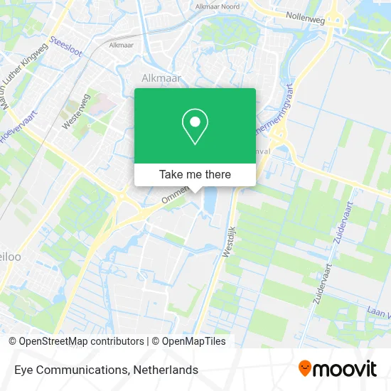 Eye Communications map