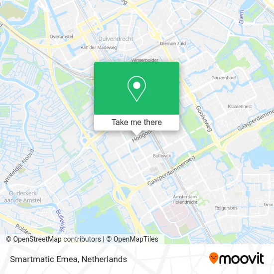 Smartmatic Emea map