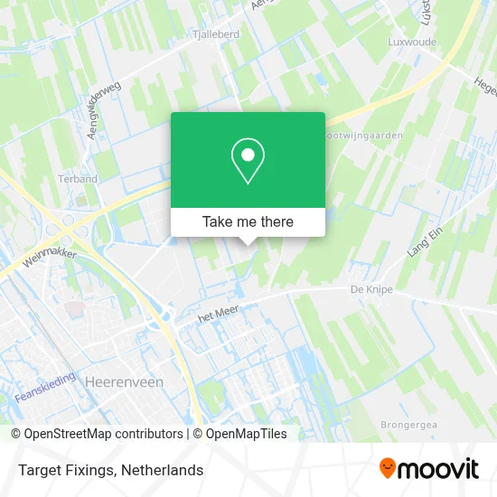 Target Fixings map