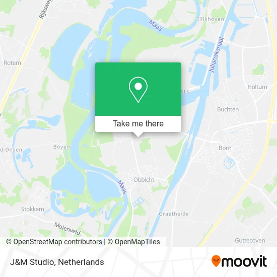 J&M Studio map