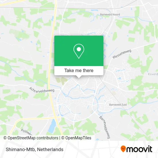 Shimano-Mtb map