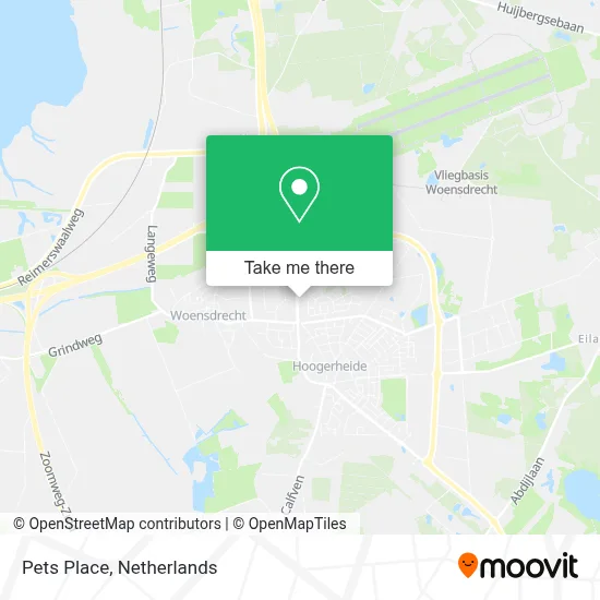 Pets Place map