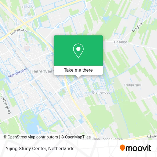 Yijing Study Center map