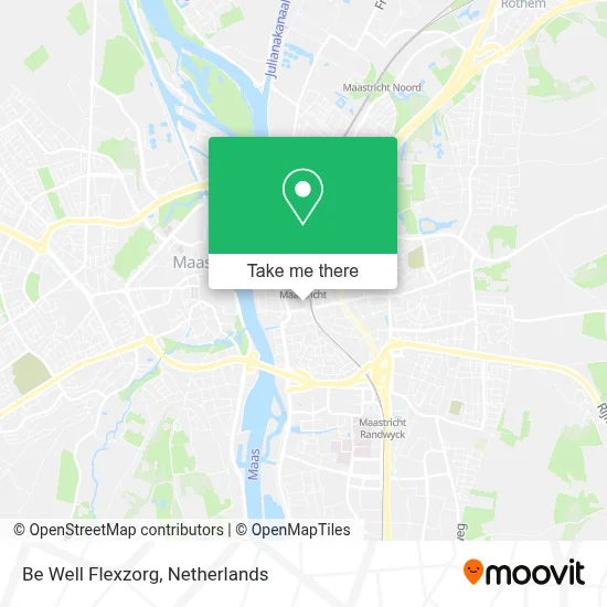 Be Well Flexzorg map